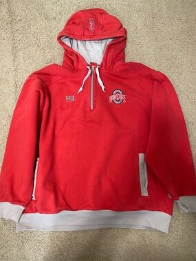 Nike / Lebron Ohio State Men’s Red Hooded Pullover